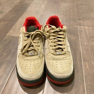 Vintage Rare Nike Air Force 1 315180 222 Tweed Hemp OG Premium